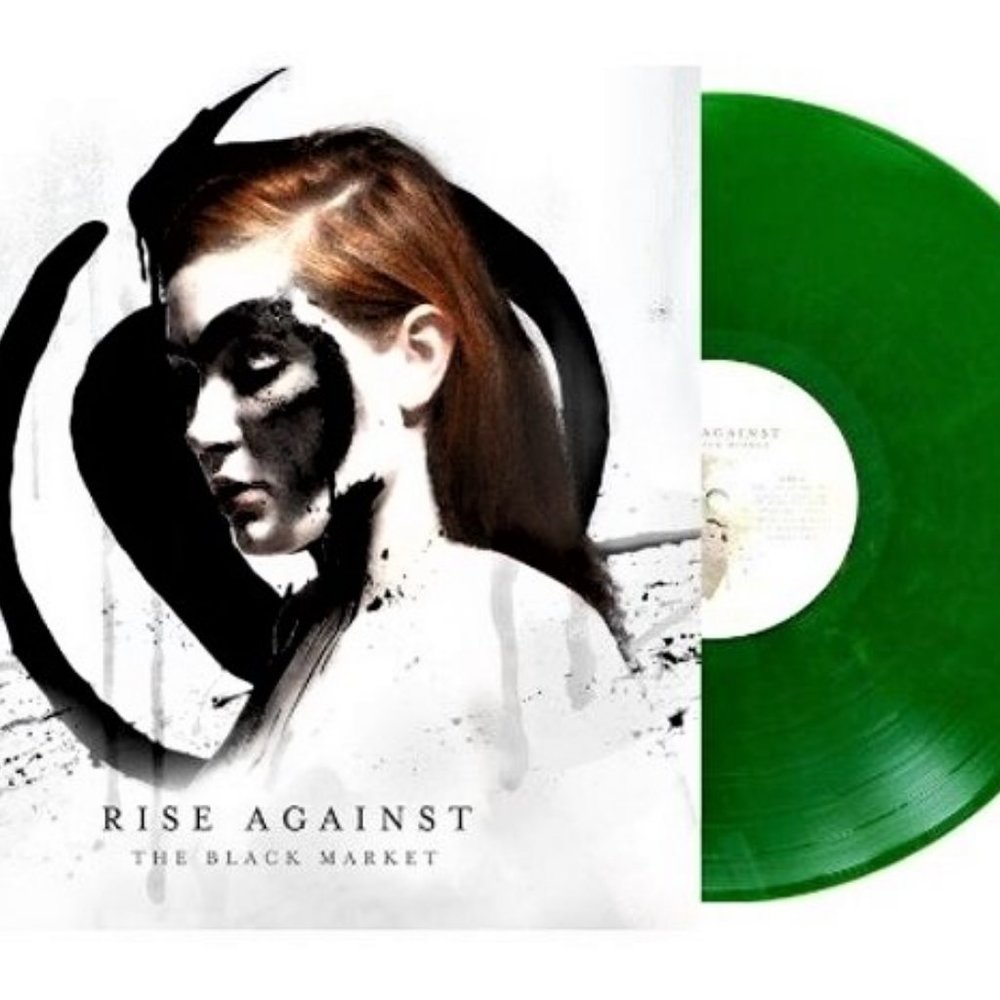 Rise Against The Black Market LP ~ Ltd Ed Green w/Yellow Swirl ~ New/Sealed!